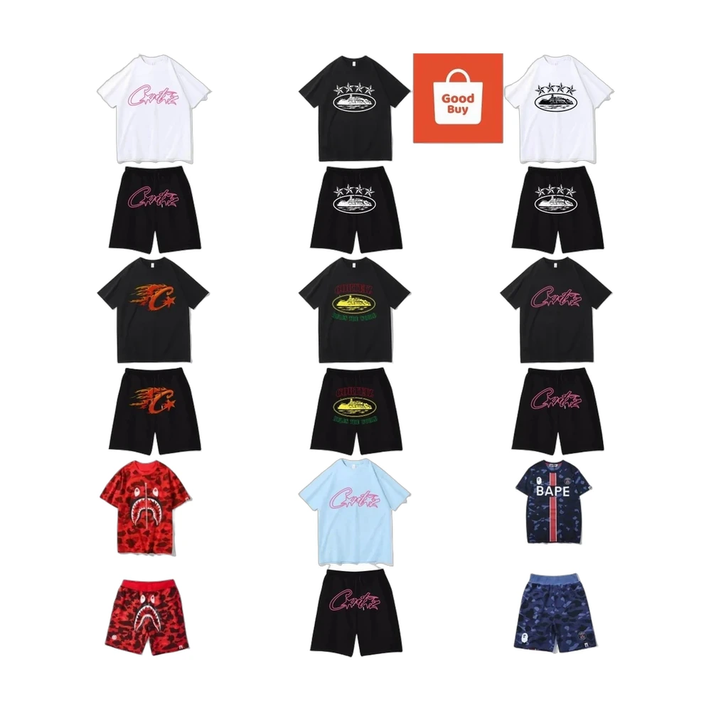 Corteiz Crtz Alcatraz Tee & Shorts Set