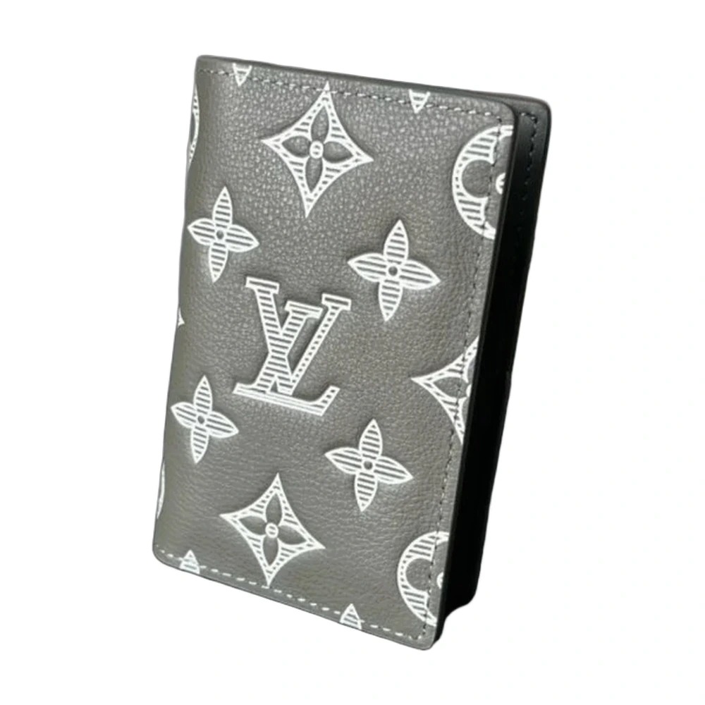 Louis Vuitton Pocket Organizer Monogram Shadow Grey