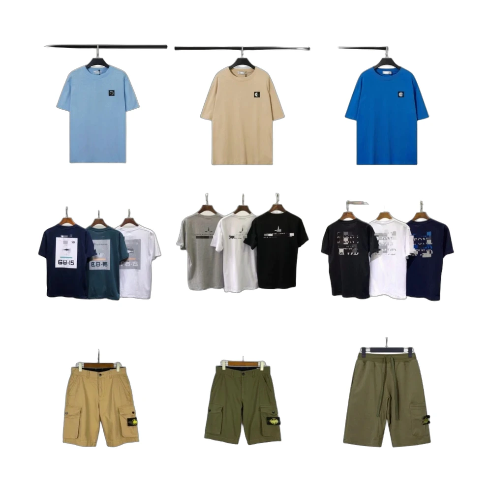 Stone Island Compass Tee & Cargo Shorts