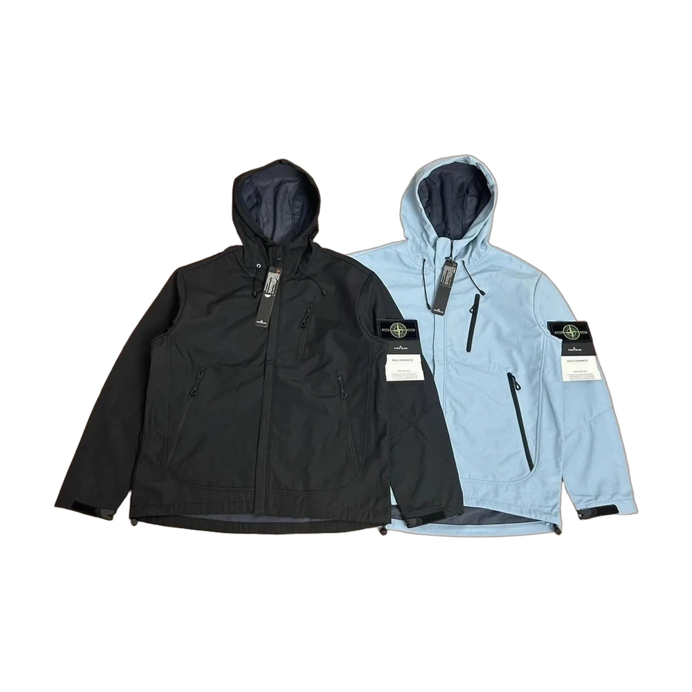 Stone Island Soft Shell-R Hooded Jacket