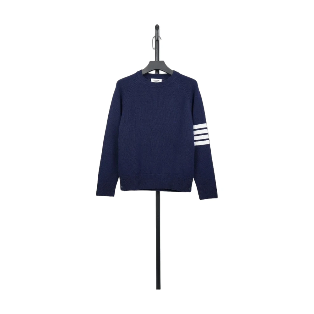 Thom Browne 4-Bar Crewneck Sweater