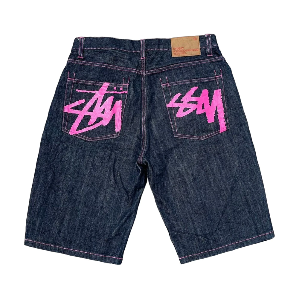 Stussy Printed Jeans & Shorts Set