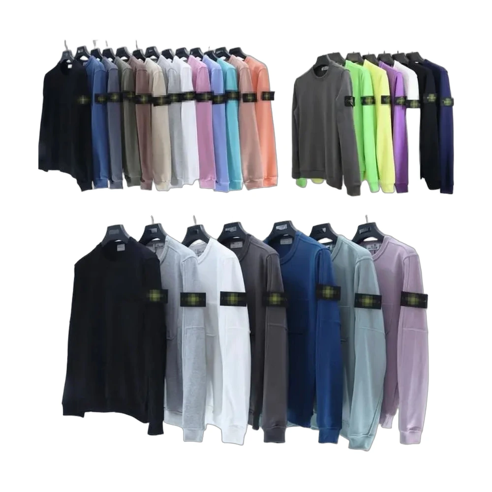 Stone Island Compass Patch Long Sleeve Top