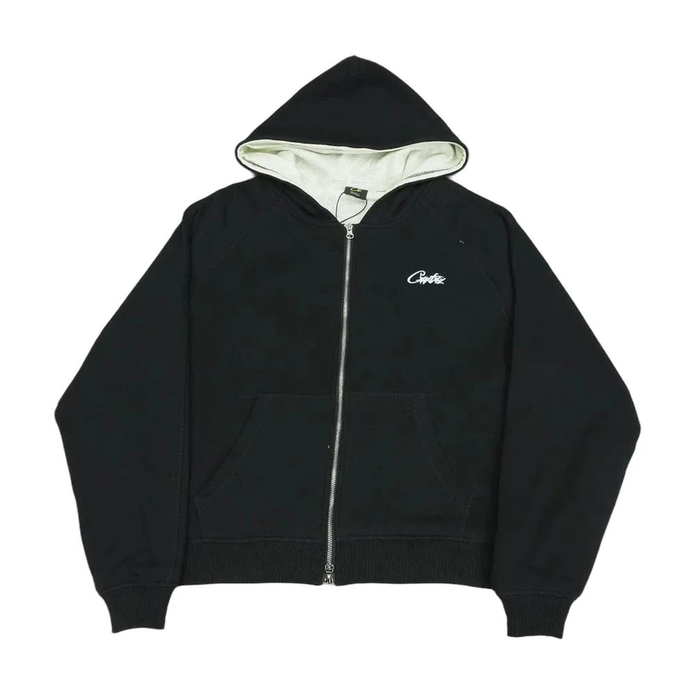 Corteiz Crtz Script Zip-Up Hoodie