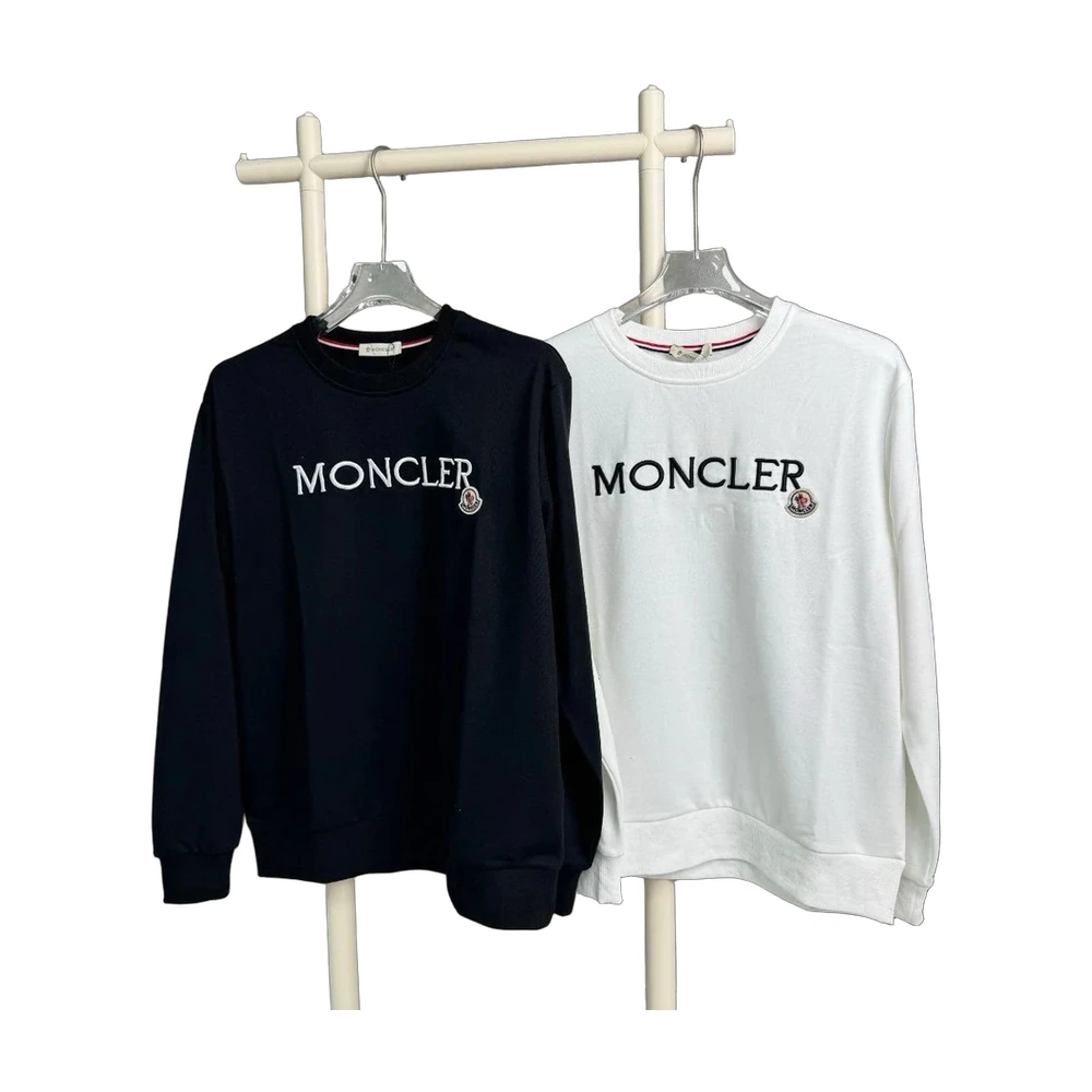 Moncler Embroidered Logo Crewneck Sweatshirt