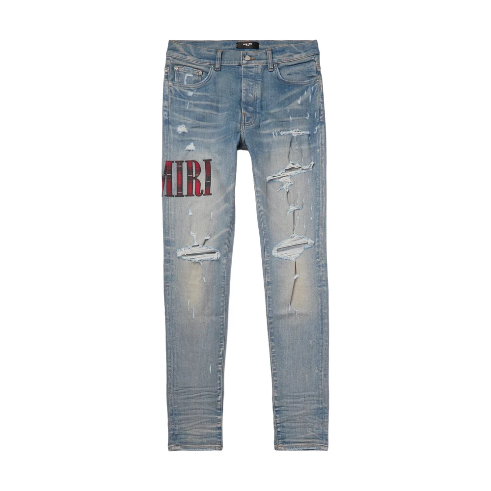 Amiri MX1 Distressed Skinny Jeans