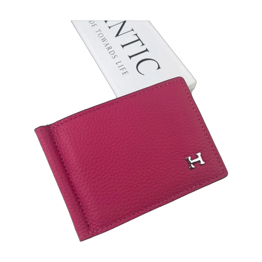 Hermès Silk'in Money Clip Rose Pink