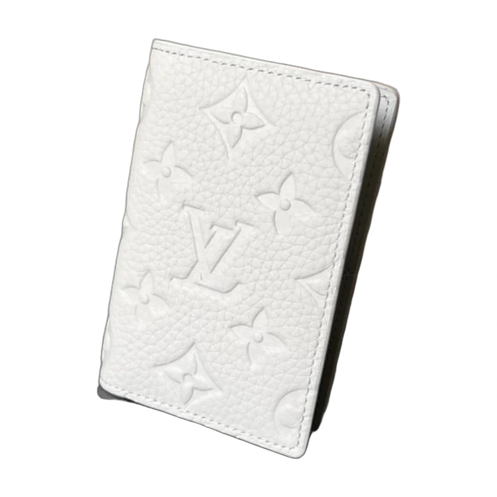 Louis Vuitton Pocket Organizer Taurillon Monogram White