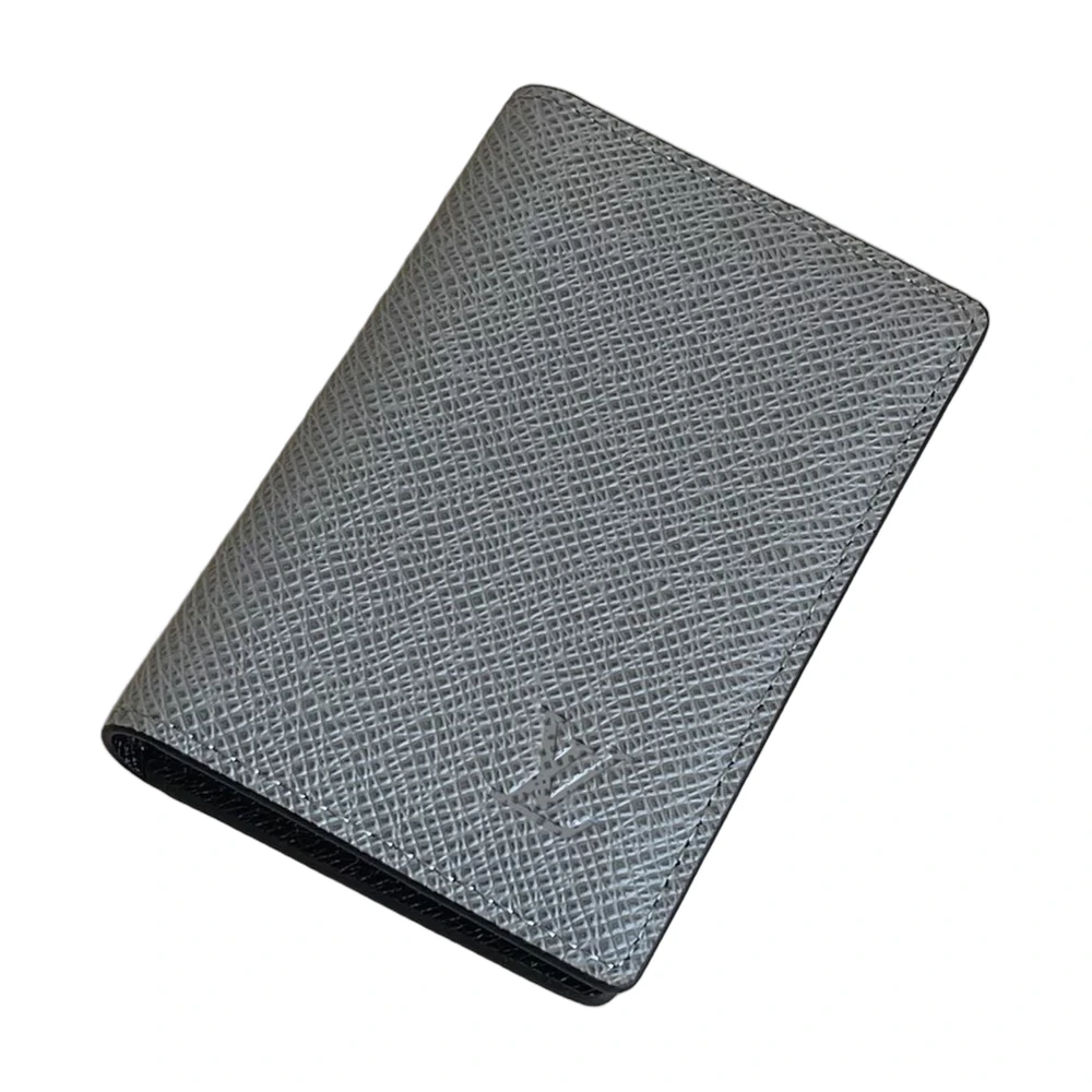 Louis Vuitton Pocket Organizer Taiga Gray