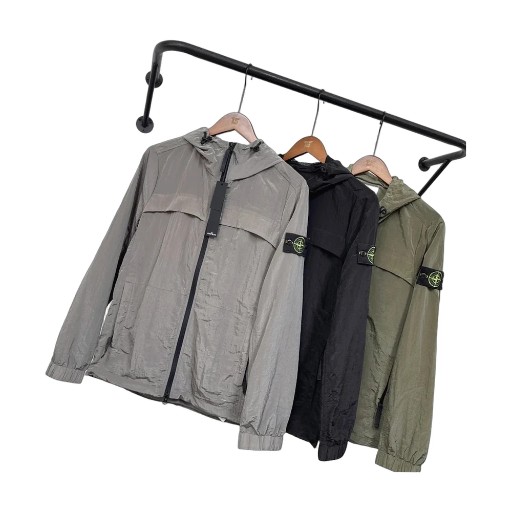 Stone Island Lightweight Hooded Windbreaker