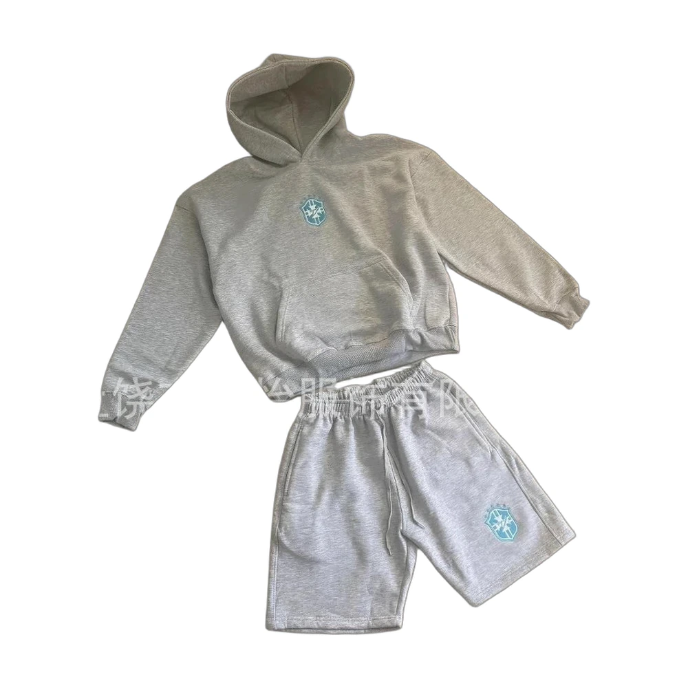 Corteiz Alcatraz Hoodie and Shorts Set
