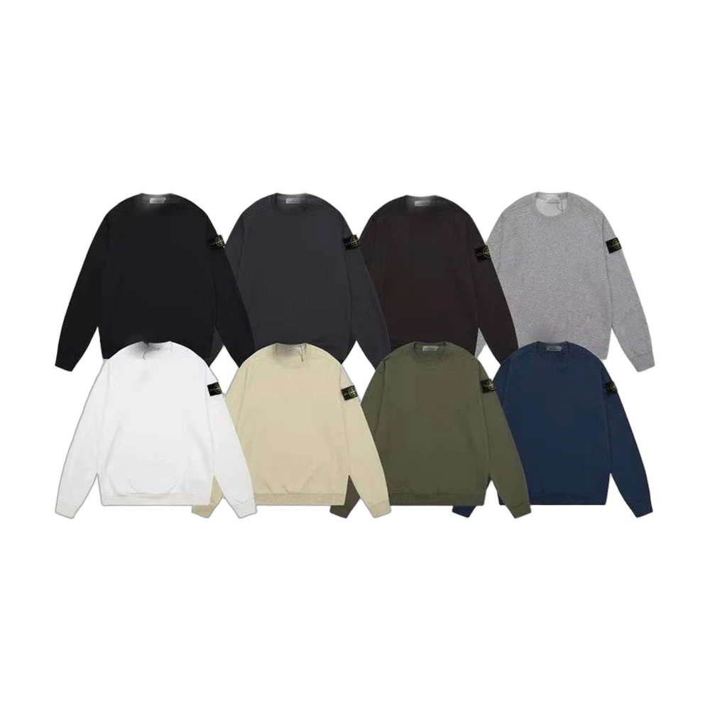 Stone Island Badge Crewneck Sweatshirt
