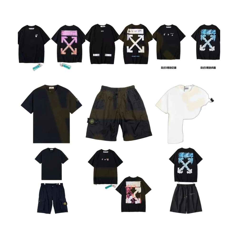 Stone Island Tee and Shorts