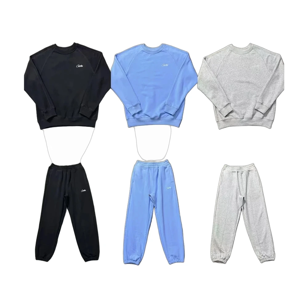 Corteiz Script Crewneck Sweatsuit Set