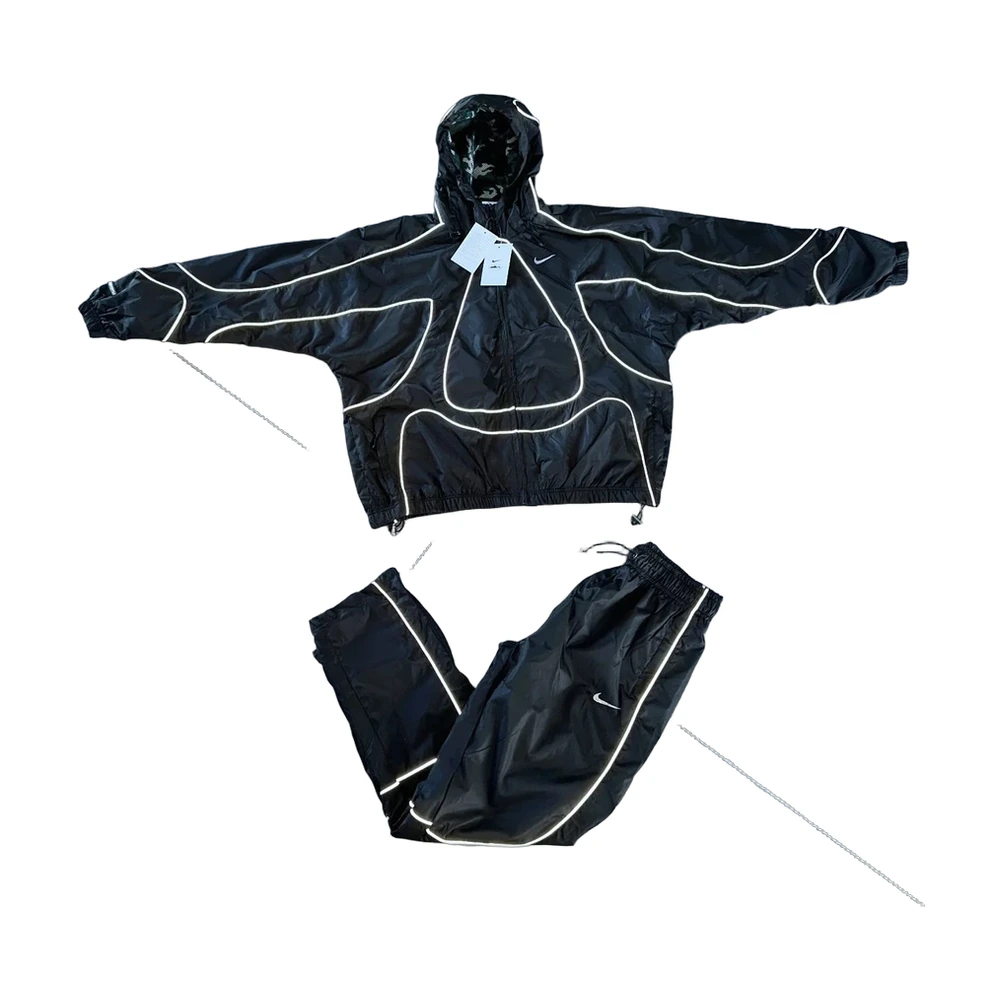 Reflective Piping Tracksuit Set