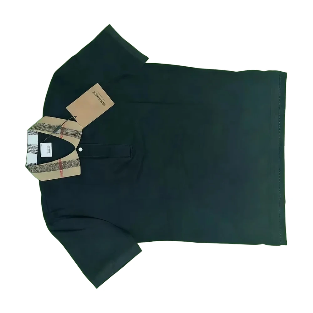 Burberry Check Placket Polo Shirt