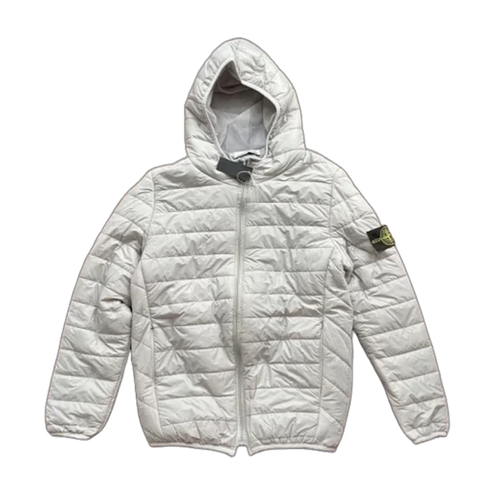 Stone Island Lightweight Quilted Hooded Down Jacket