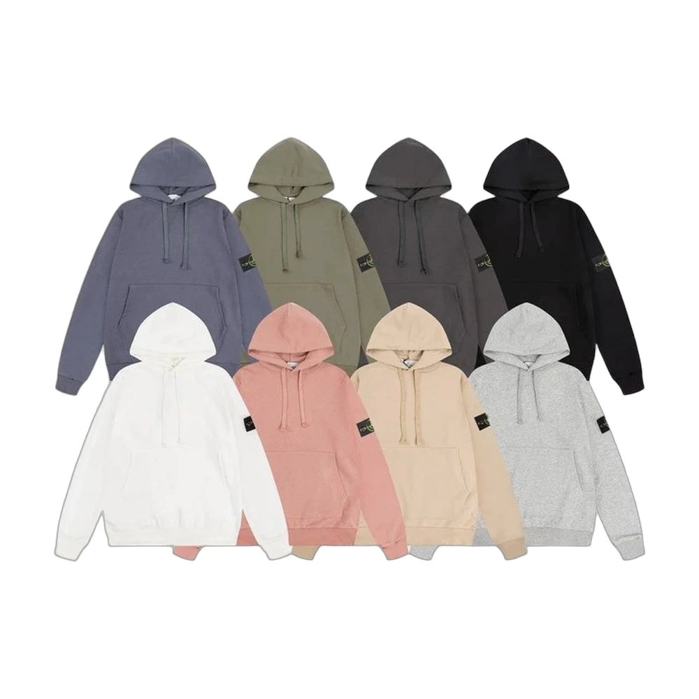 Stone Island Badge Pullover Hoodie
