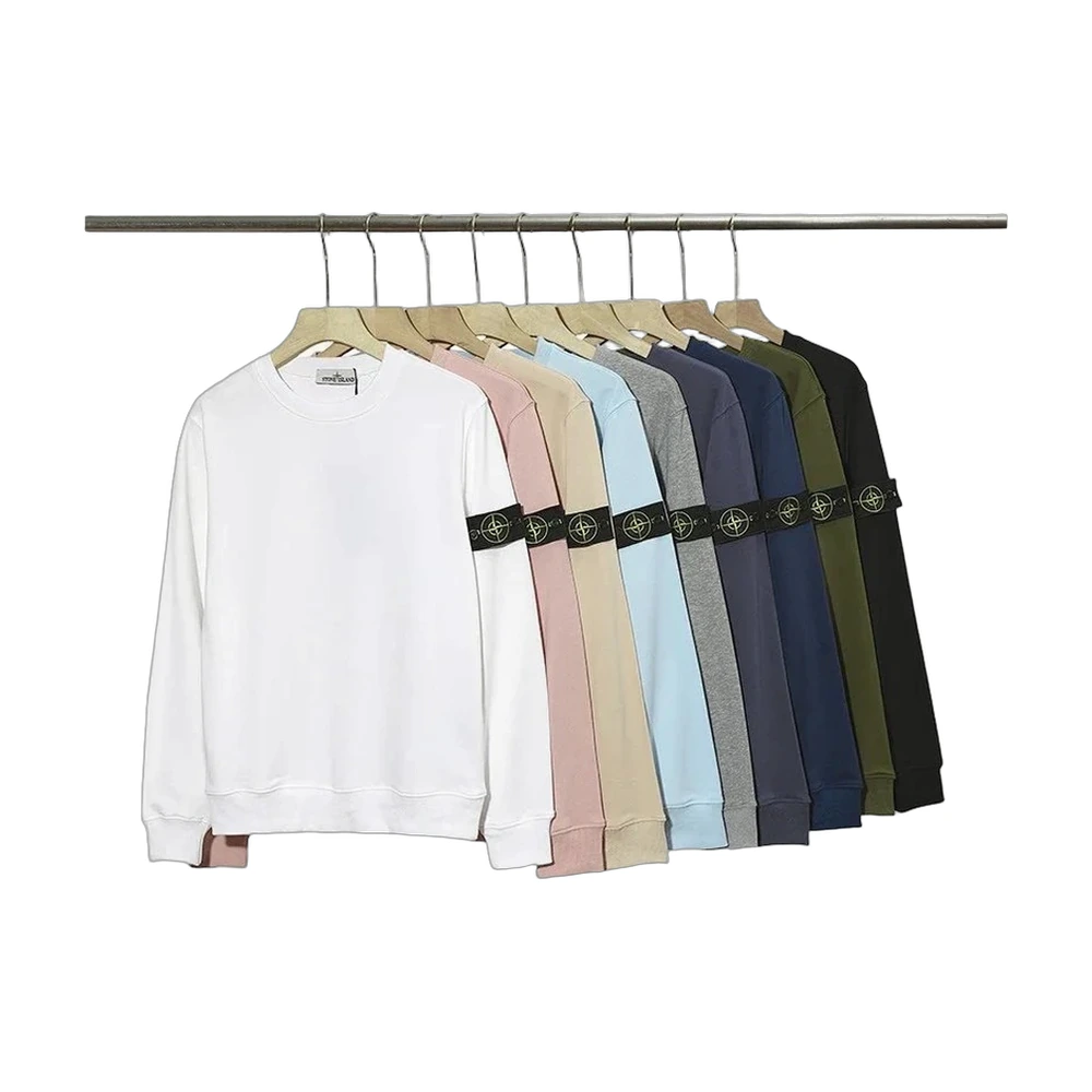 Stone Island Compass Badge Crewneck Sweatshirt