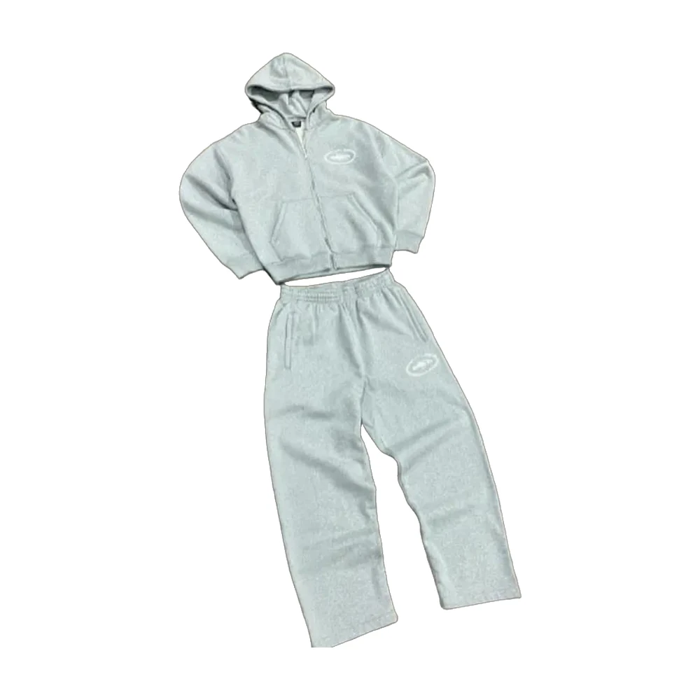Corteiz Alcatraz Zip Hoodie Tracksuit