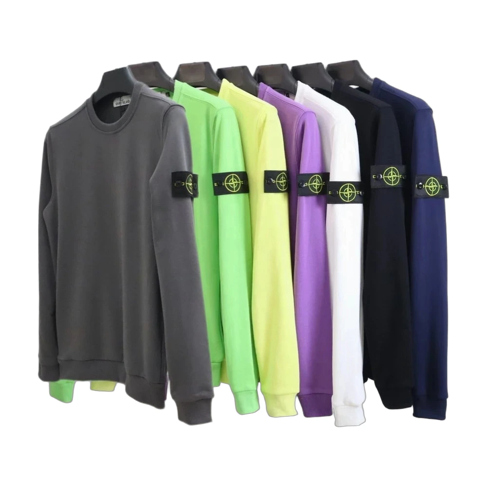 Stone Island Badge Crewneck Sweatshirt