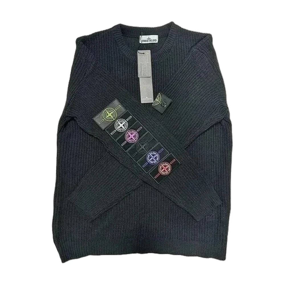 Stone Island Compass Badge Knit Sweater Vest