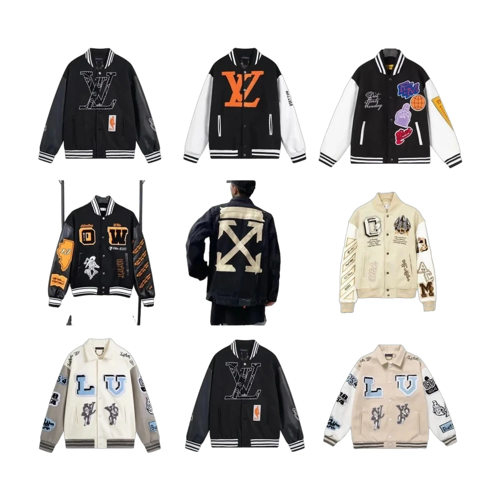 Louis Vuitton Monogram Varsity Letterman Jacket