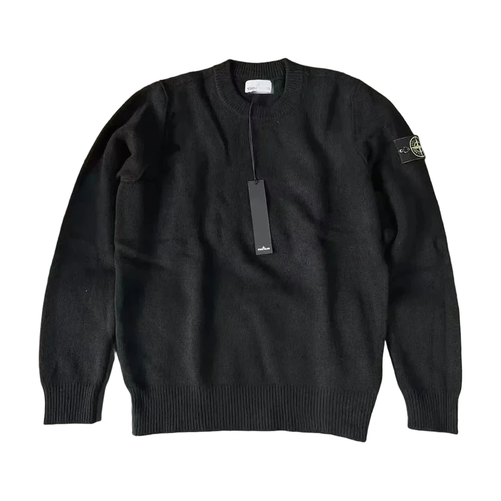 Stone Island Badge Knit Crewneck