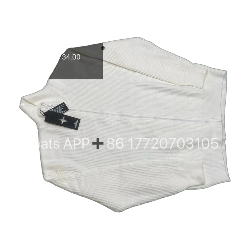 Stone Island Ribbed Knit Sweater