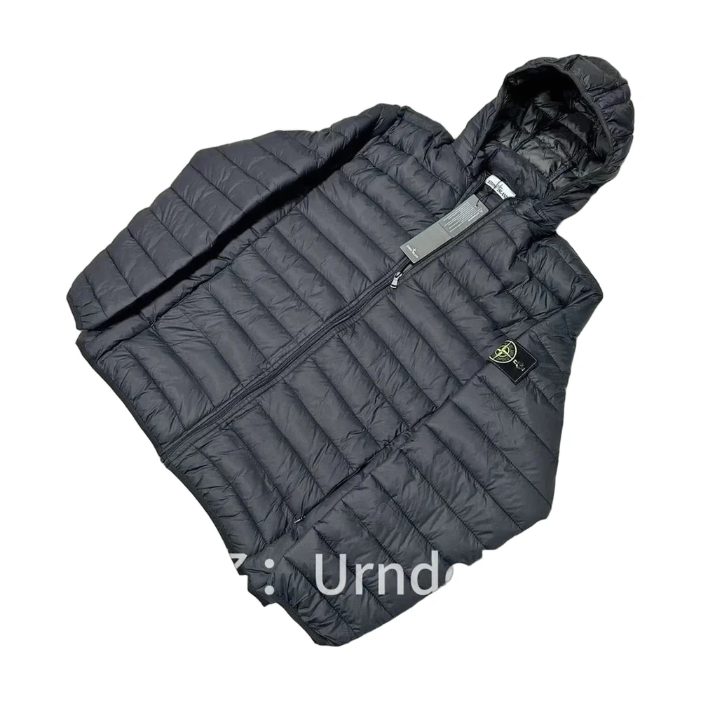 Stone Island Micro Ripstop Hooded Down Jacket