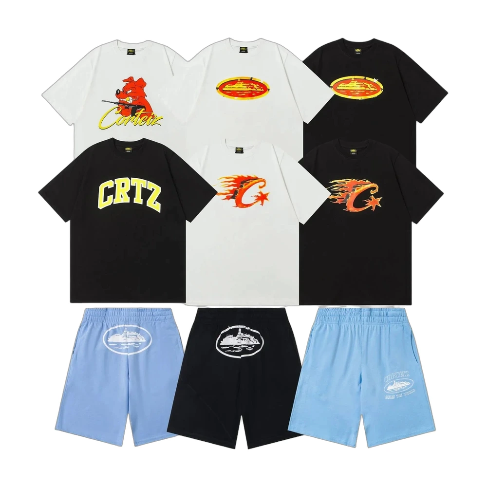 Corteiz Graphic Tee & Shorts Set