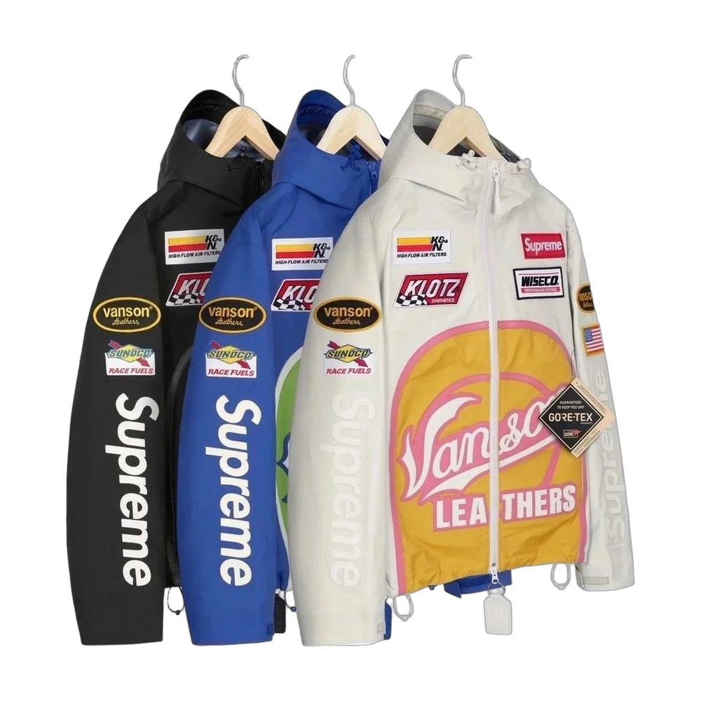 Supreme x Vanson Leathers GORE-TEX Racing Jacket