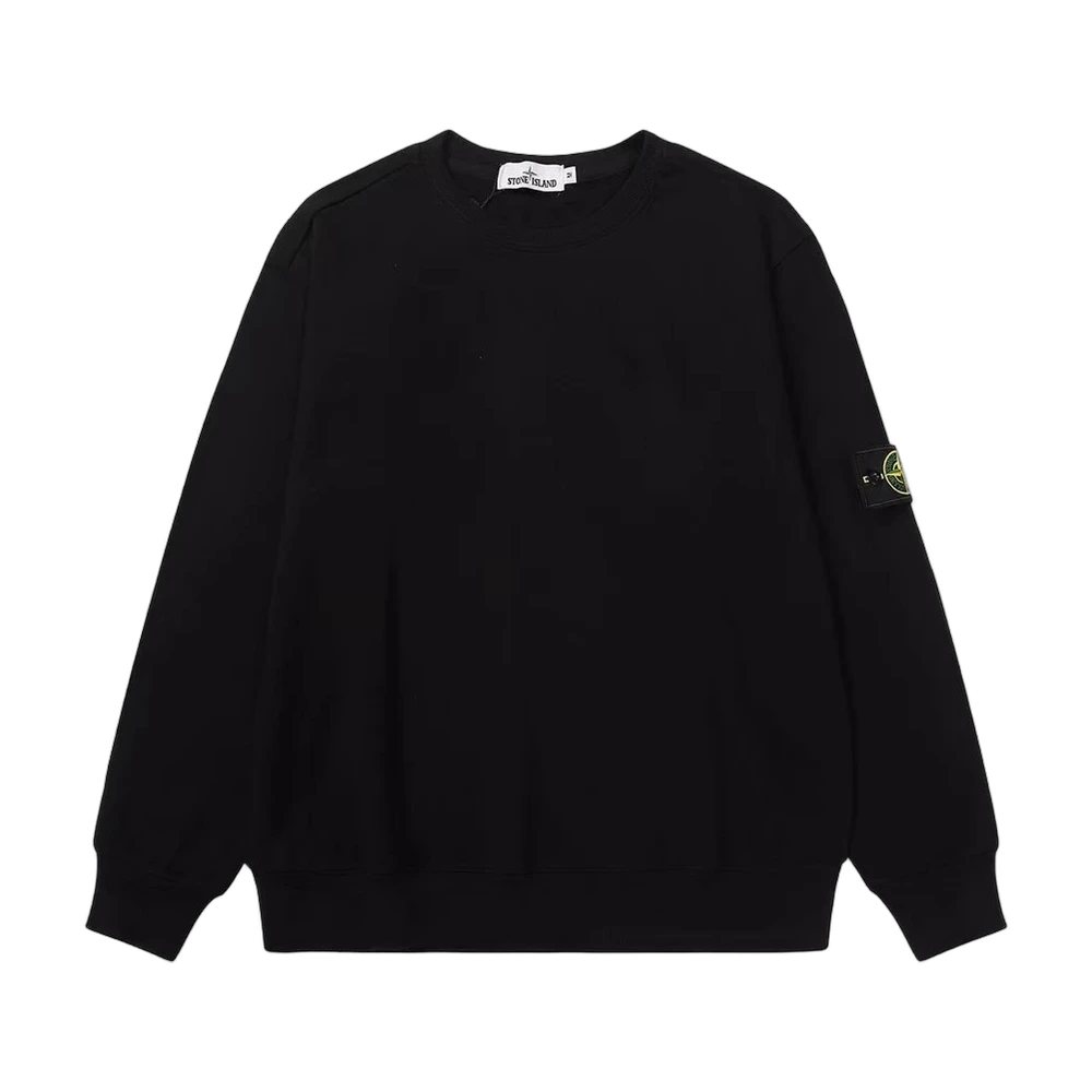Stone Island Badge Crewneck Sweatshirt
