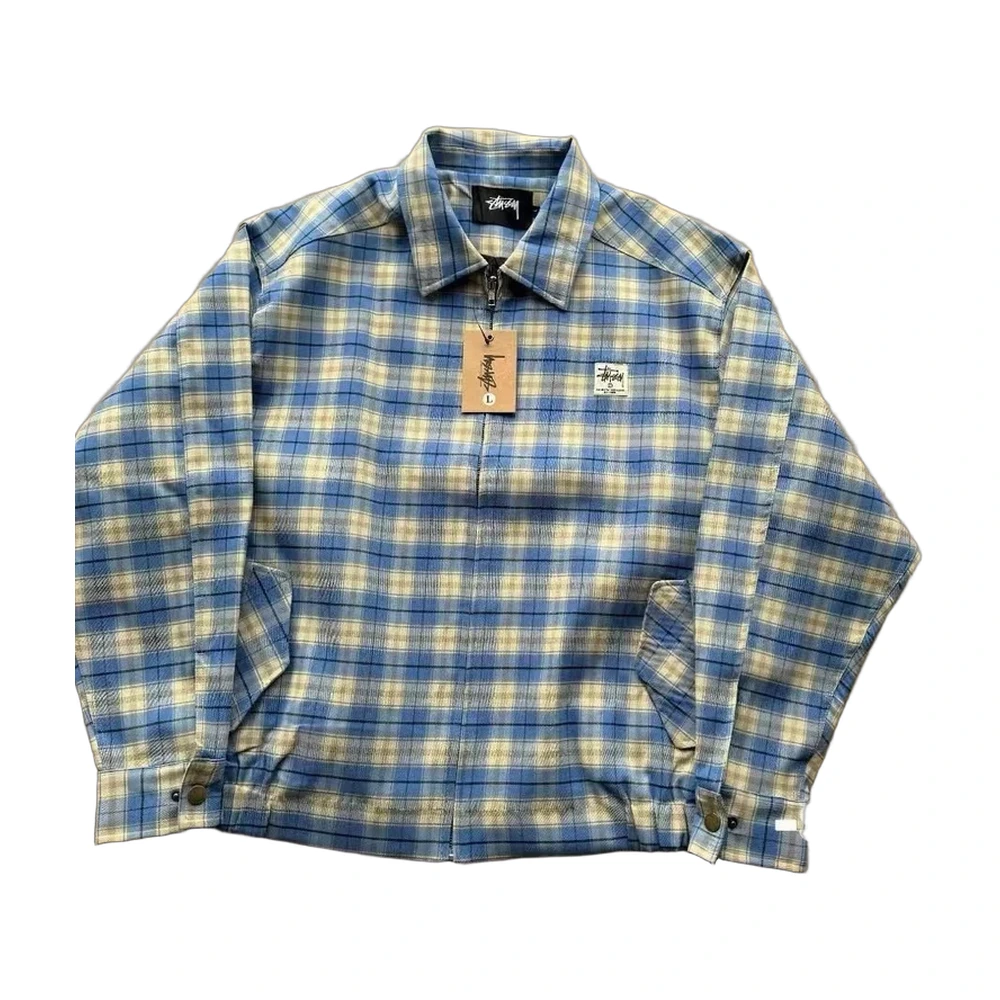 Stussy Plaid Zip Jacket