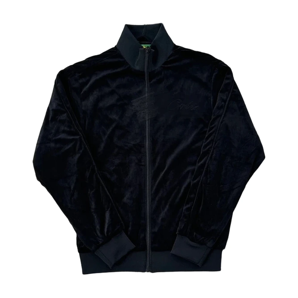Black Velvet Track Jacket