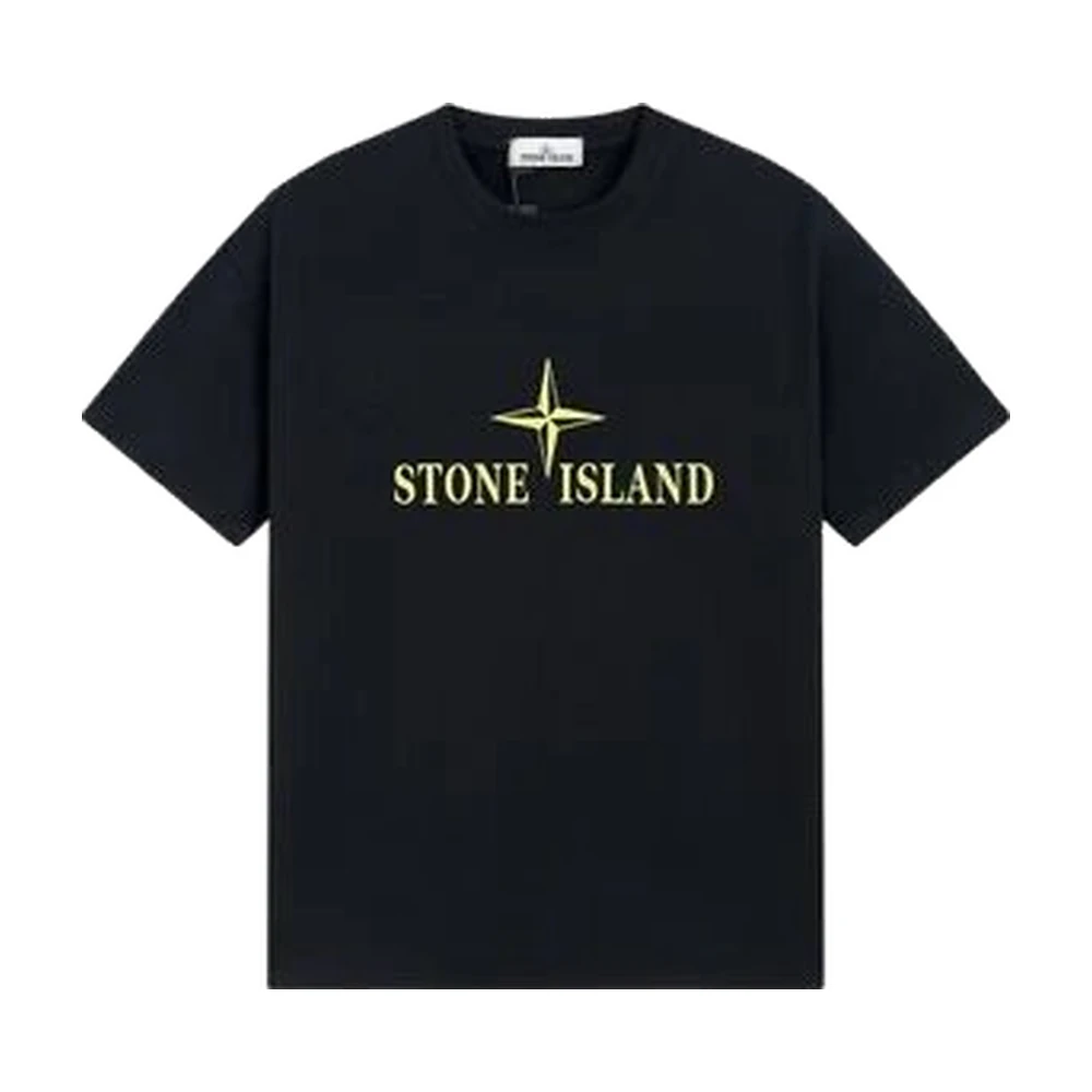 Stone Island Logo Print T-Shirt