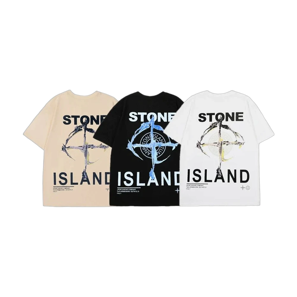 Stone Island Compass Graphic Tee