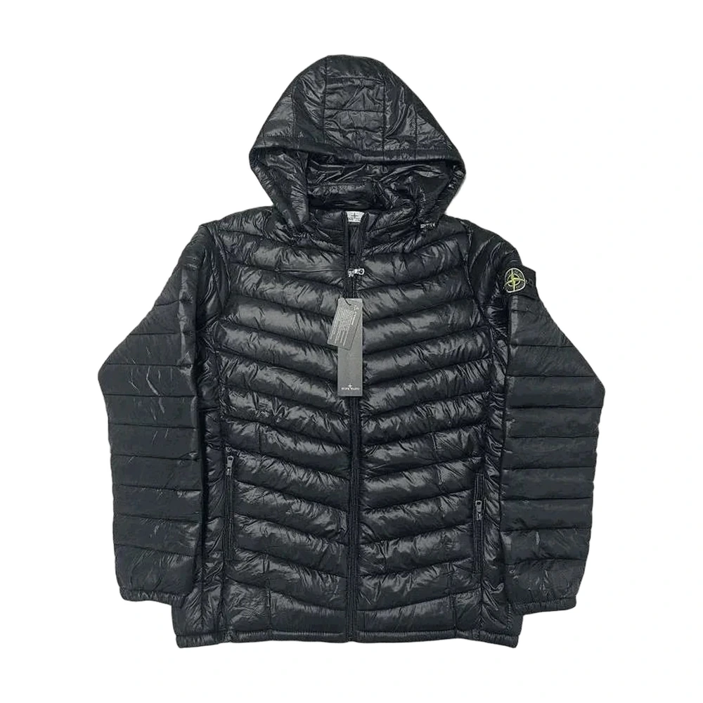 Stone Island Hooded Puffer Down Jacket