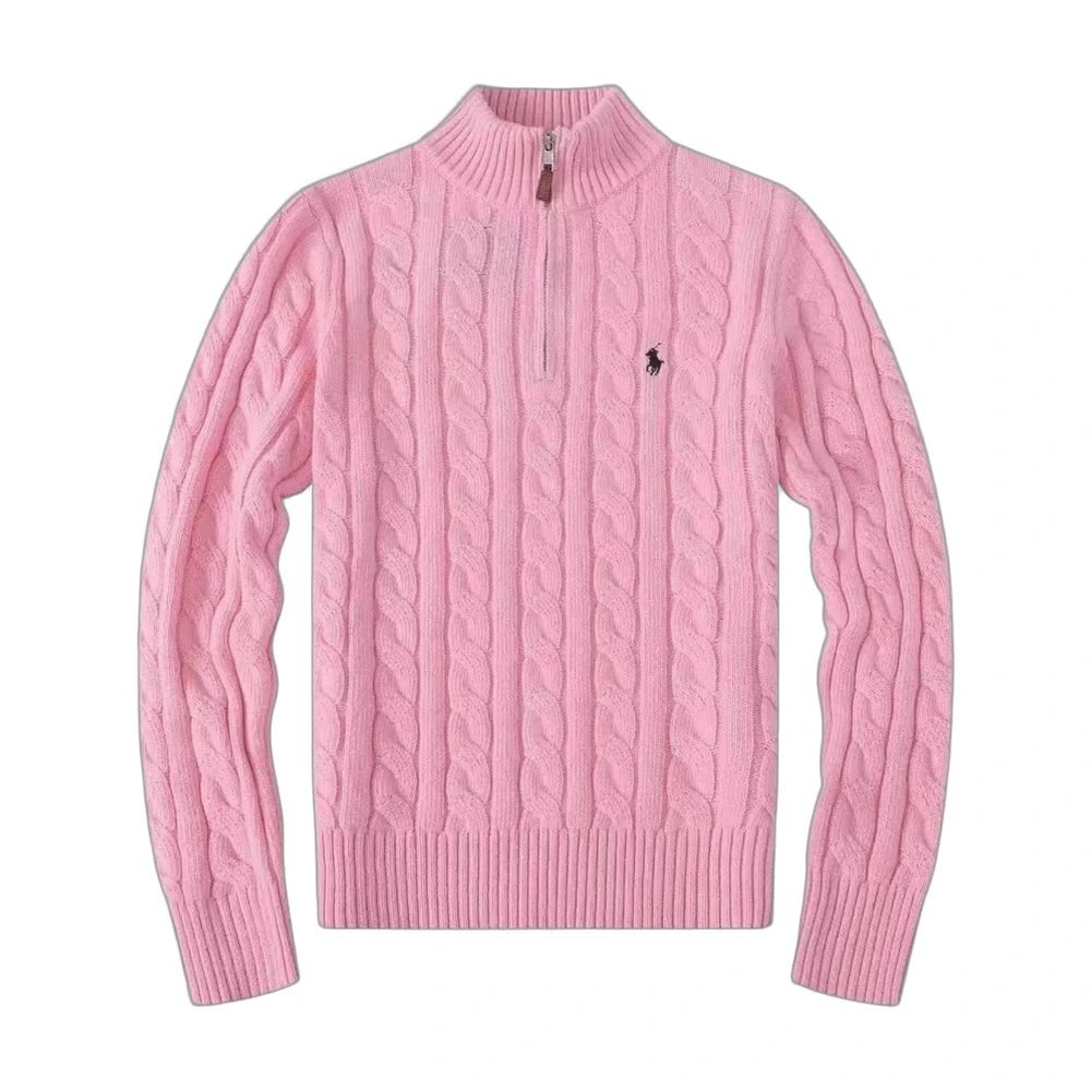 Polo Ralph Lauren Cable-Knit Quarter-Zip Sweater