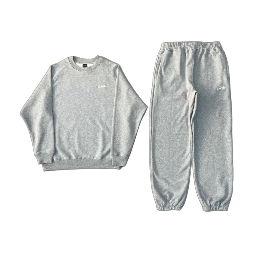 Corteiz Script Crewneck and Jogger Set