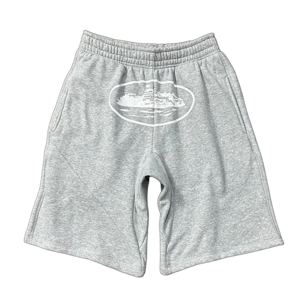 Corteiz Alcatraz Oval Print Shorts