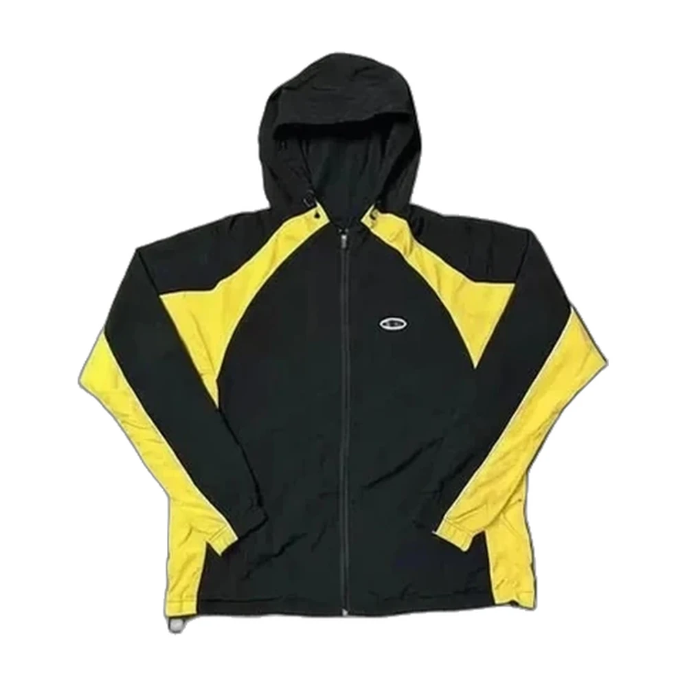 Color-Block Zip Hoodie and Shorts Set