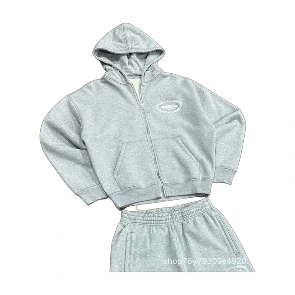 Corteiz Alcatraz Zip Hoodie Tracksuit