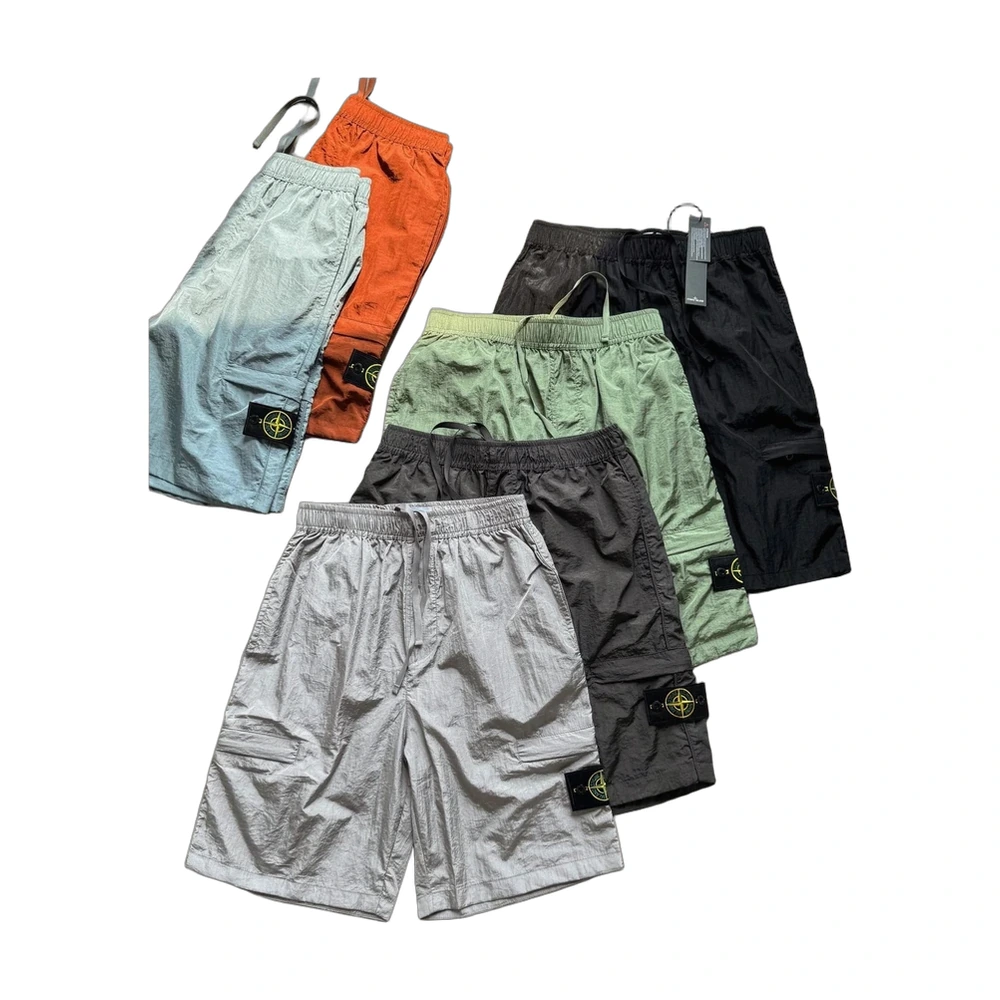 Stone Island Nylon Metal Cargo Shorts