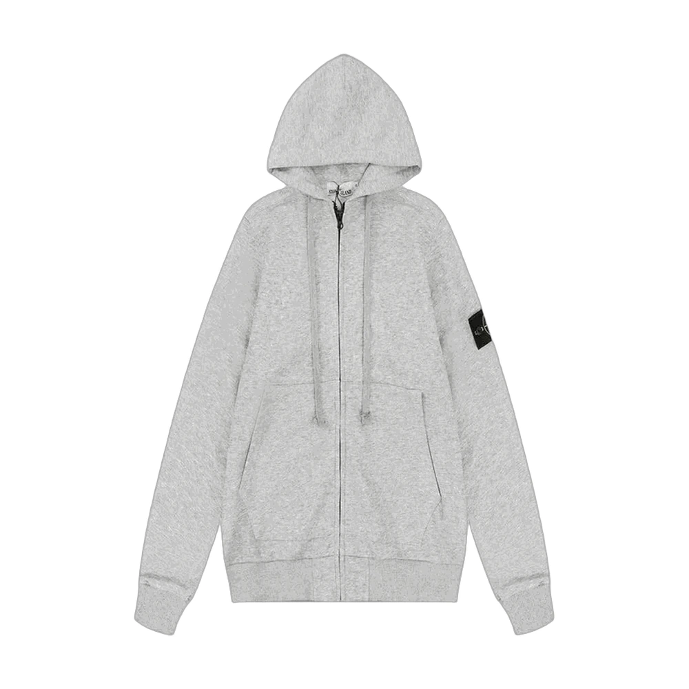 Stone Island Compass Badge Zip Hoodie