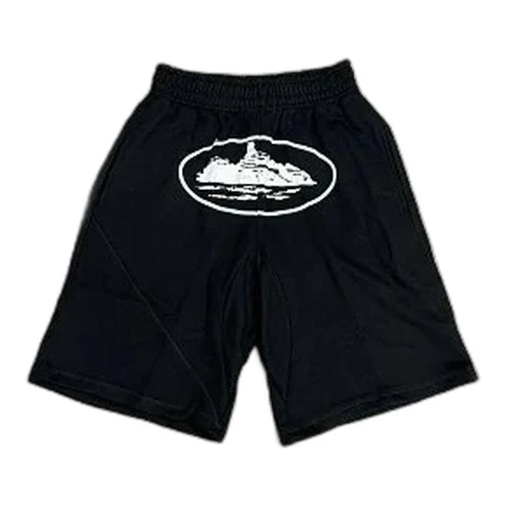 Corteiz Alcatraz Oval Logo Shorts