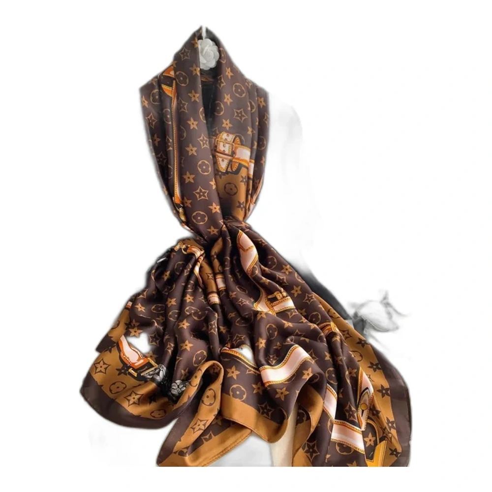 Louis Vuitton Monogram Silk Scarf