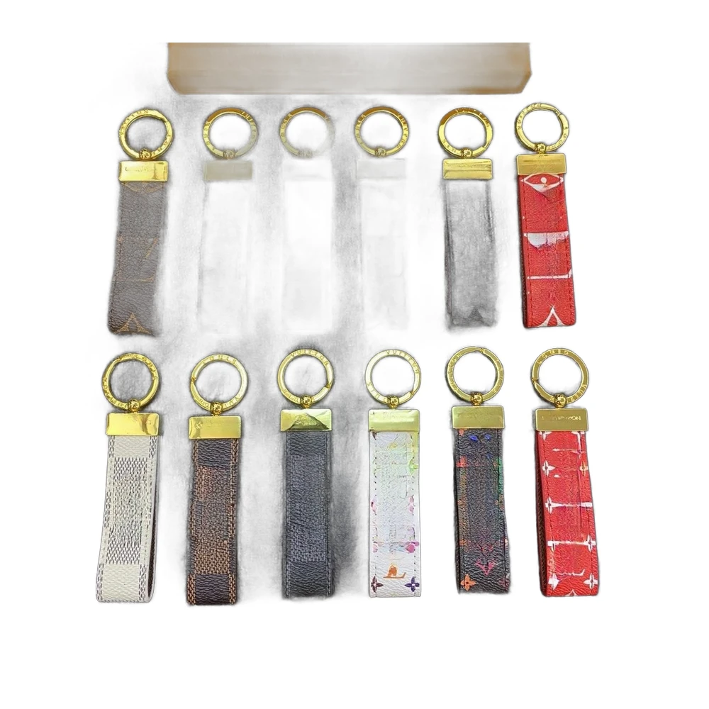 Louis Vuitton Monogram Leather Keychain