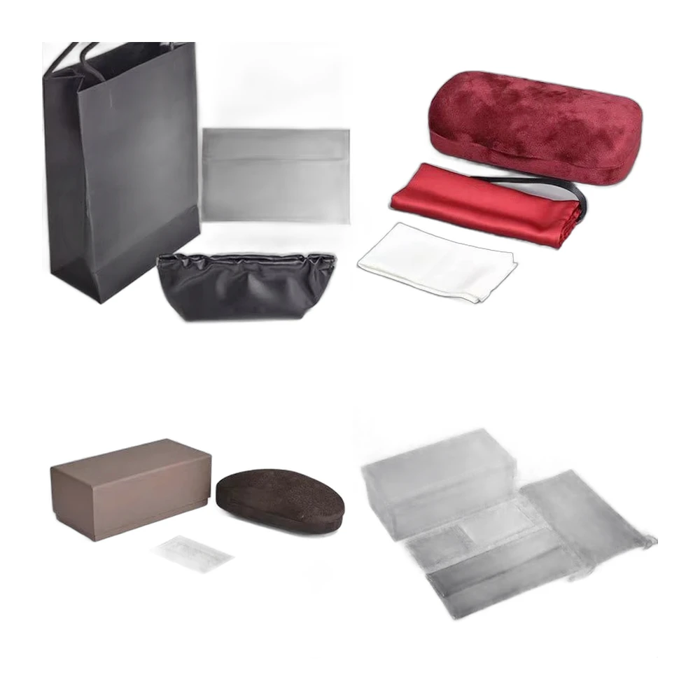 Foldable Sunglasses Case and Pouch Set