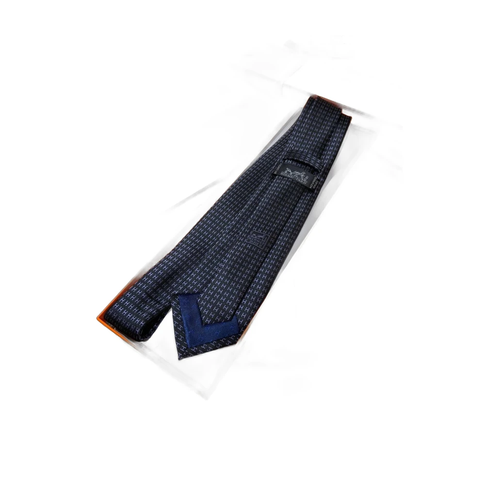 Hermes Jacquard Silk Tie